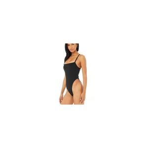 Alo Yoga Thrill Seeker Bodysuit Black Size Small